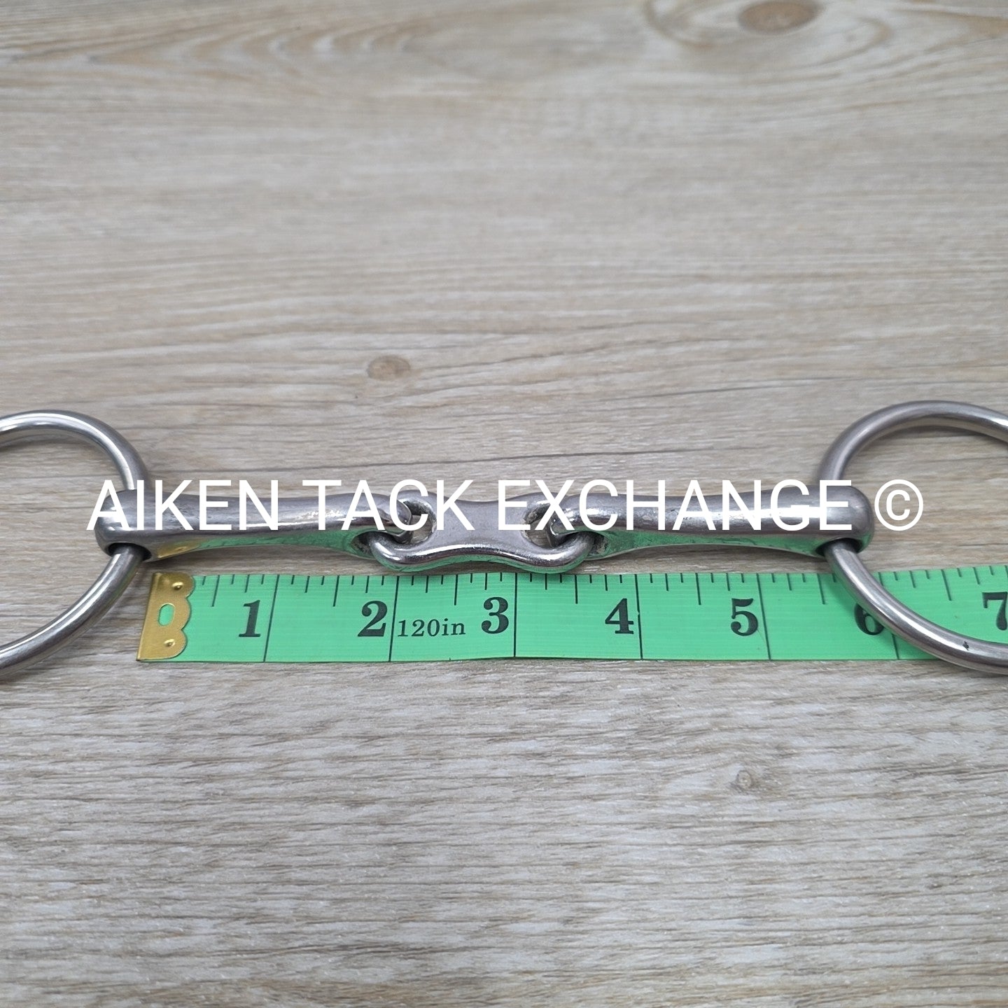 French Link Loose Ring Bradoon Bit 5.5"