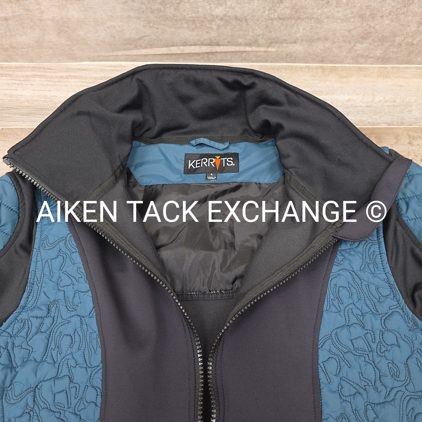 Kerrits Stretch Panel Jacket in Night Shadow, Women's Large