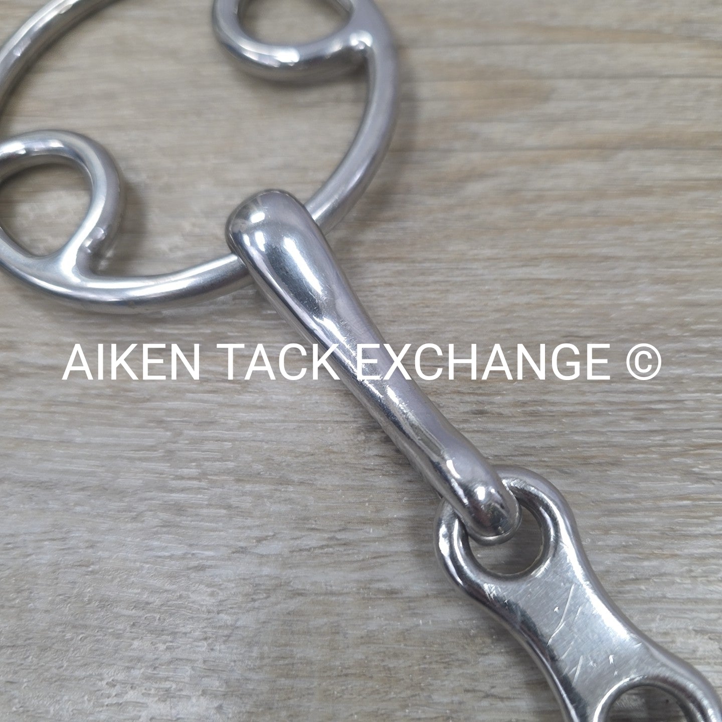 Korsteel French Link Beval Loop Gag Bit 5.5"