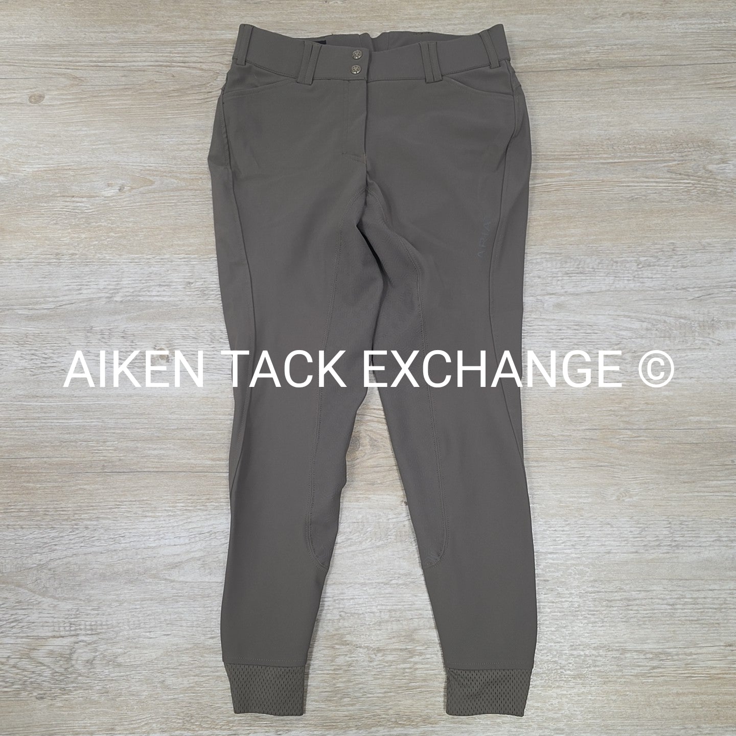 Ariat Tri-Factor Silicone Grip Full Seat Breeches, Size 30 R