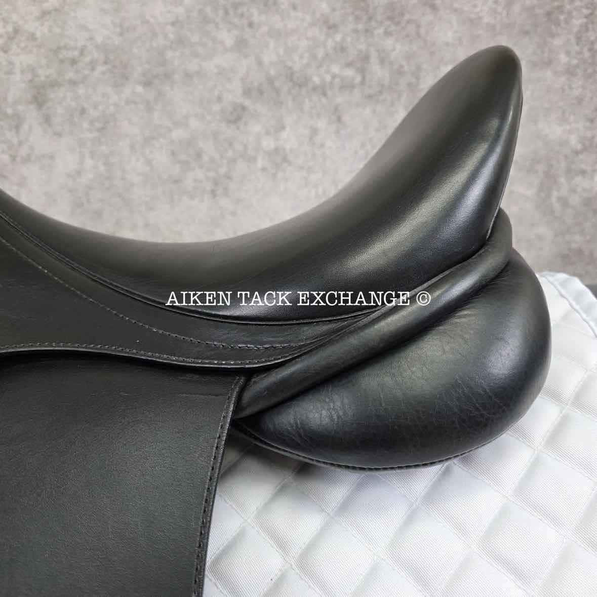 2010 Duett Fidelio Dressage Saddle, 18" Seat, XX-Wide Hoop Tree - 38, Wool Flocked Panels