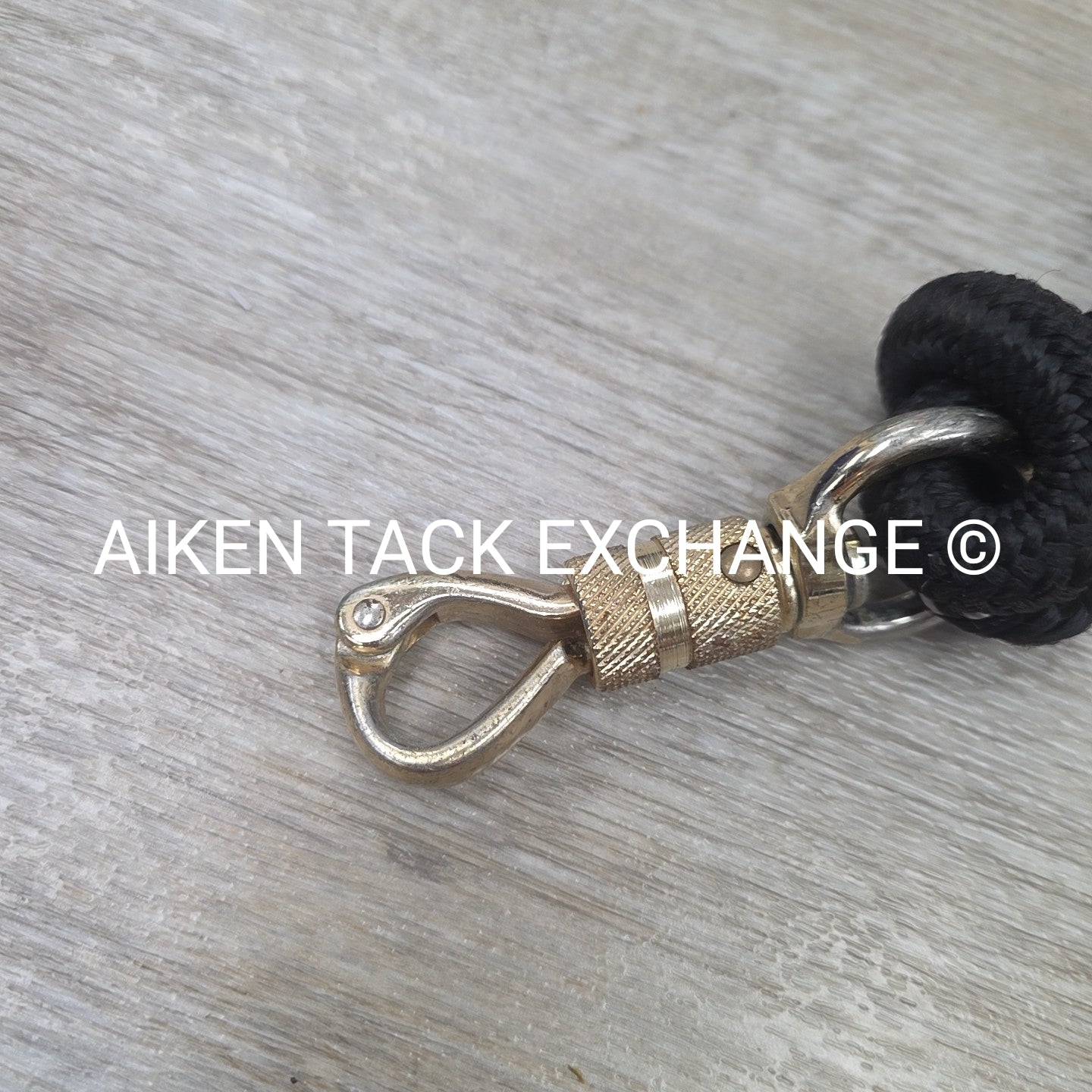 Training Lead Rope with Leather Popper