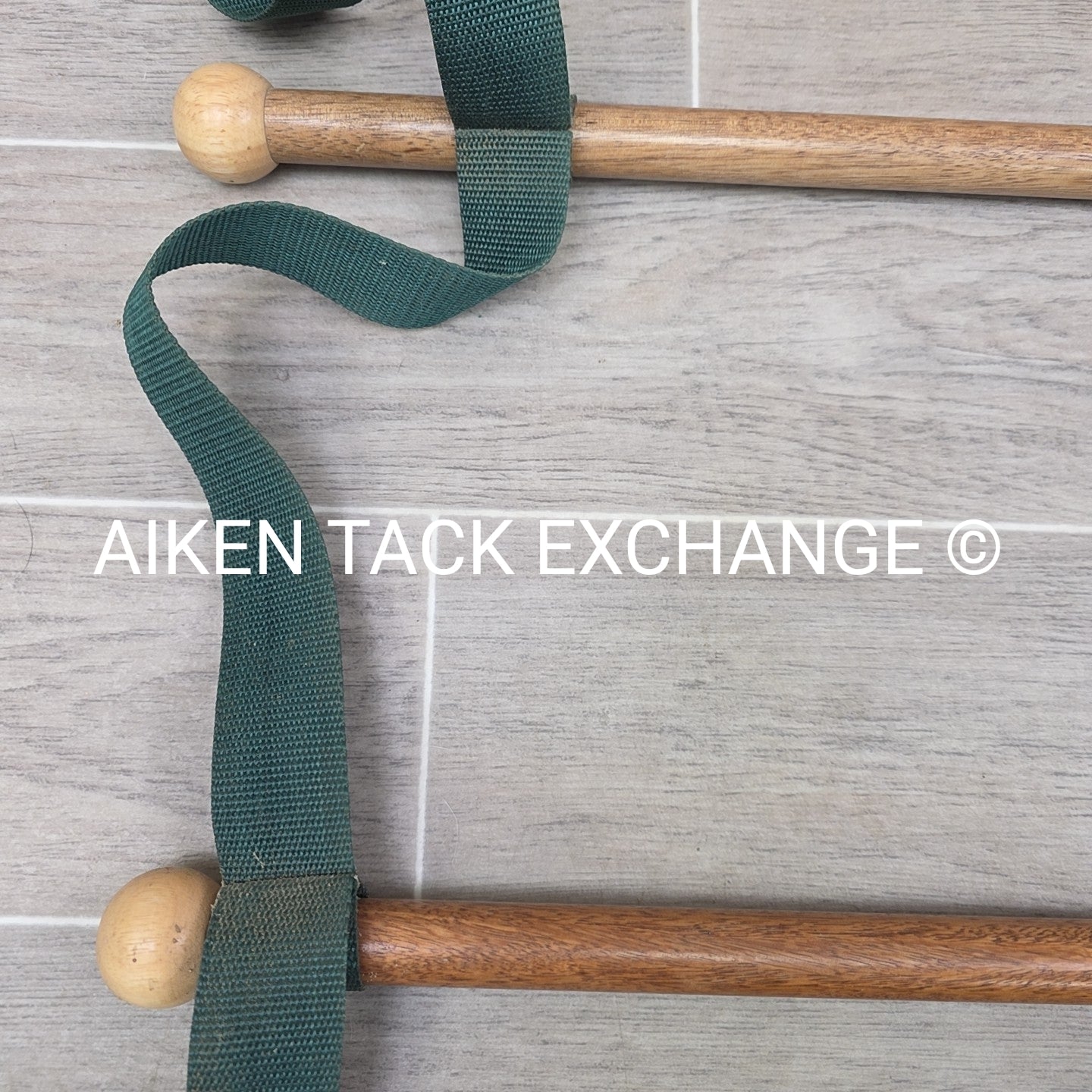 Hanging Wood Blanket Rack