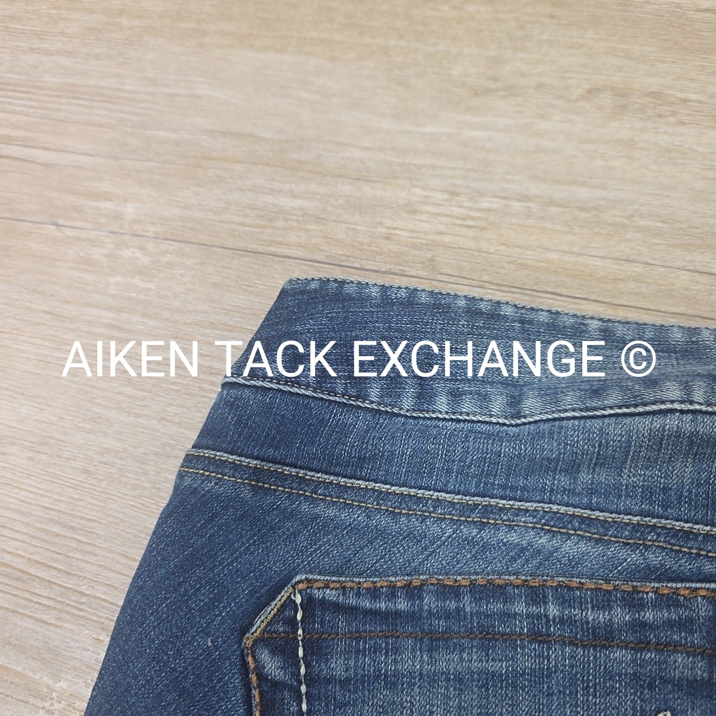 Ariat Denim Knee Patch Breeches, Women's 26R (have blemish)