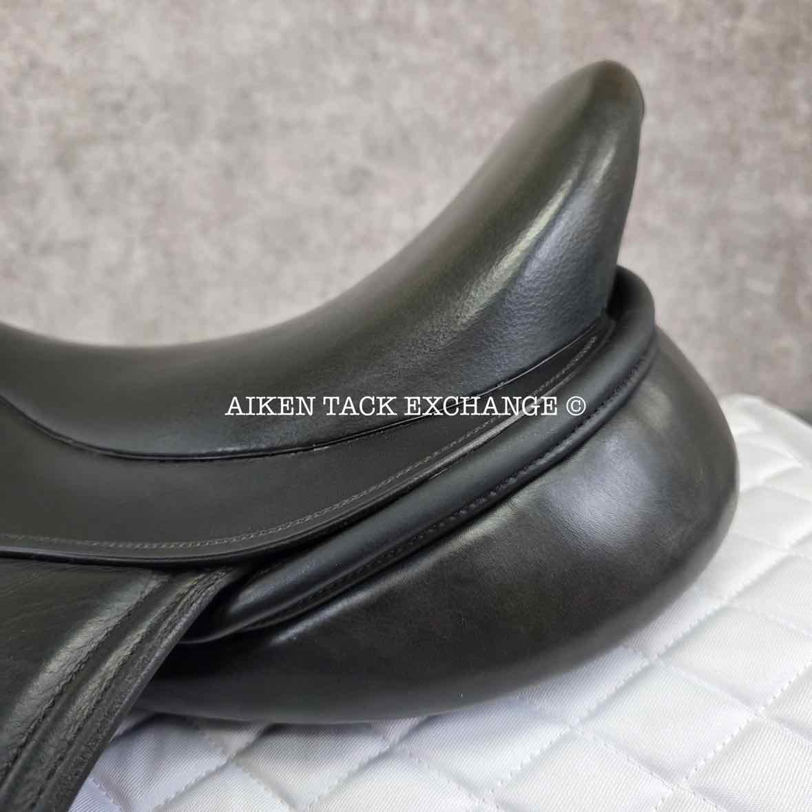 2011 Stackhouse Monoflap Dressage Saddle, 17" Seat, Medium Narrow Tree