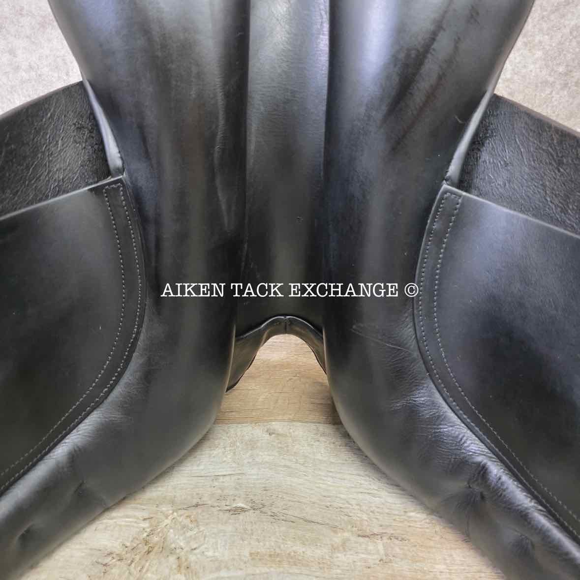 2006 Trilogy Verago Elite Dressage Saddle, 18.5" Seat, Wide Tree