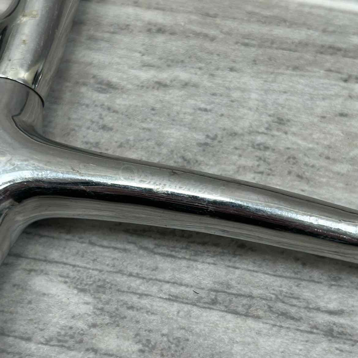 Smucker's Single Joint Large Ring Full Cheek Bit 5.5" (8" Cheeks)