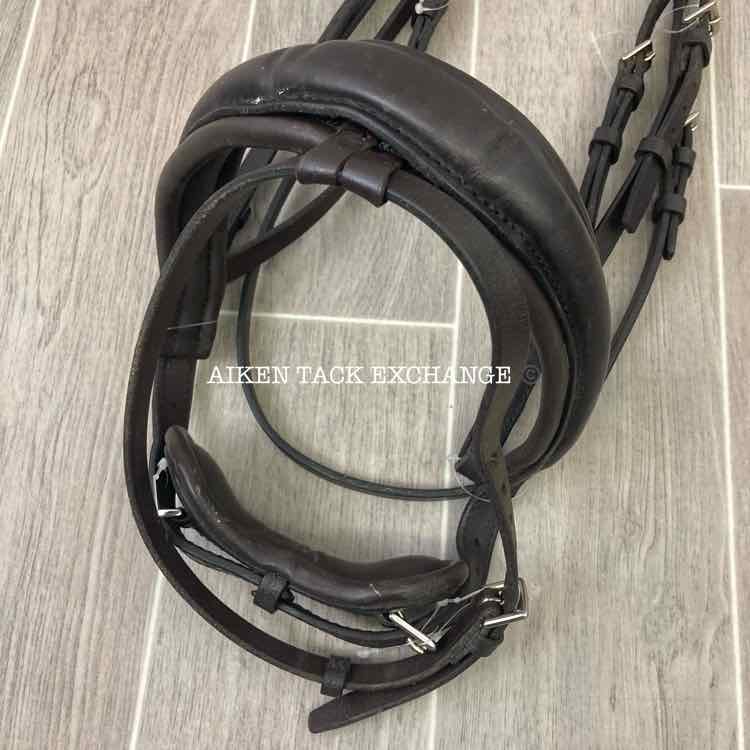 Stubben Switch Bridle w/ MagicTack Browband & Matching Reins, Full