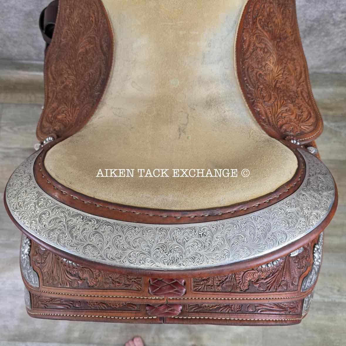 2001 Bob's Western Saddle, 15" Seat, Regular Tree - Semi QH Bars