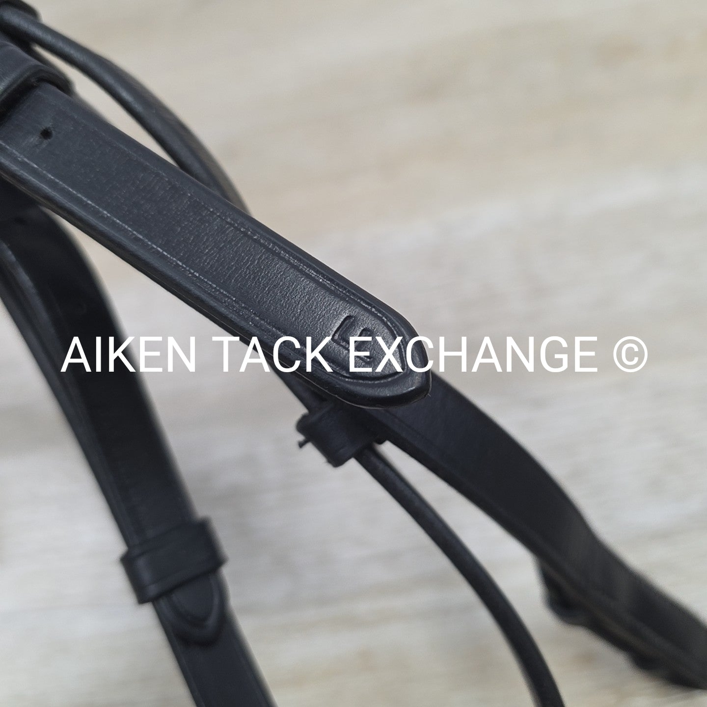 KL Select Dressage Bridle with Matching Reins, Black, Size Full