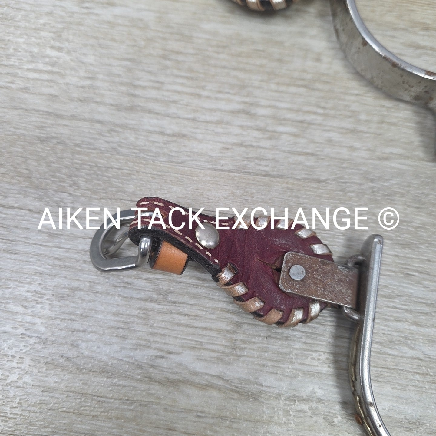 Western Rowel Spurs with Spur Straps