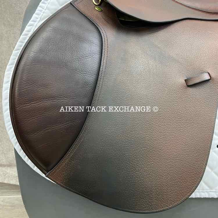 Beval LTD The Natural Close Contact Jump Saddle, 18" Seat, Medium Tree, Foam Panels