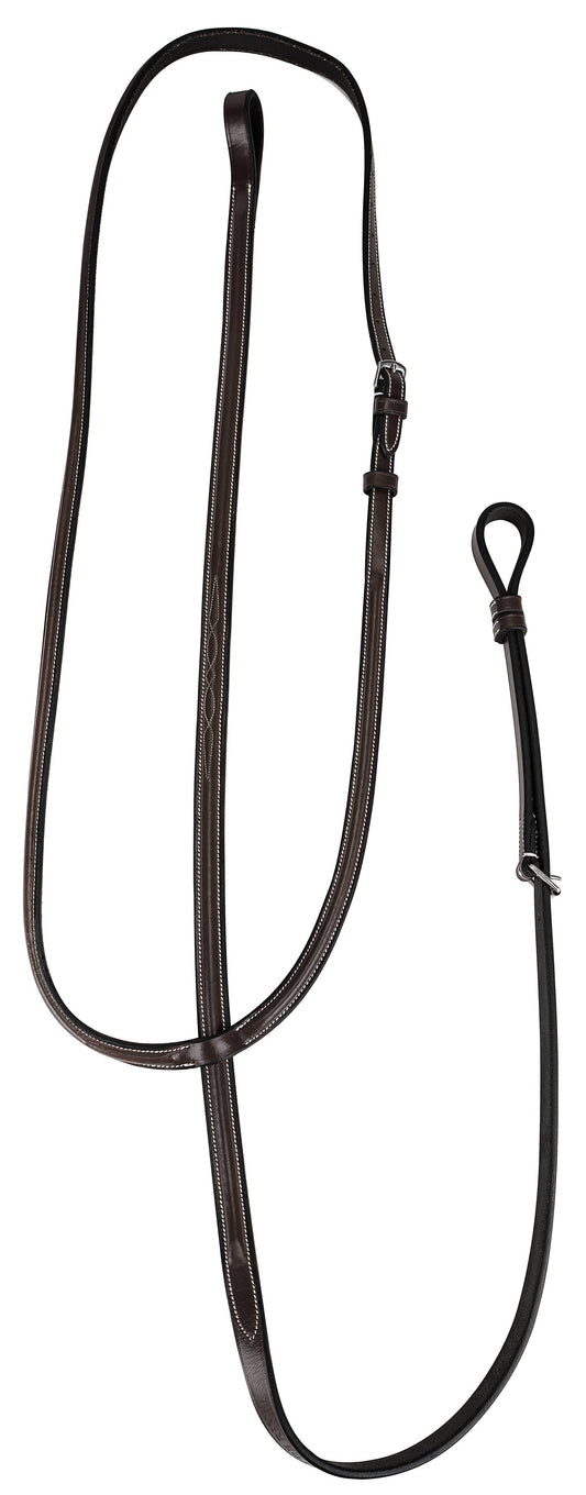 Henri de Rivel Pro Raised Fancy Stitched Standing Martingale: Havana / Pony