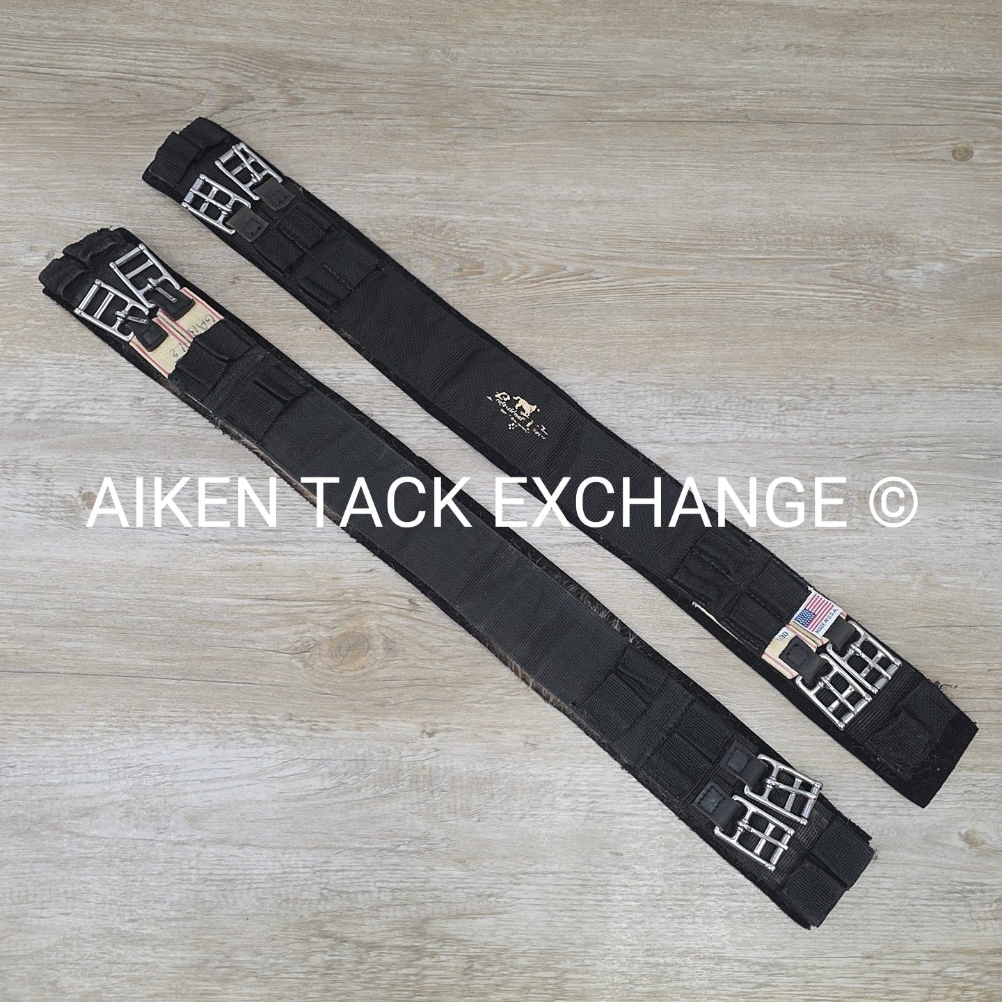 BARGAIN BUNDLE: 2 Professional's Choice Dressage Girths, Black, 30"