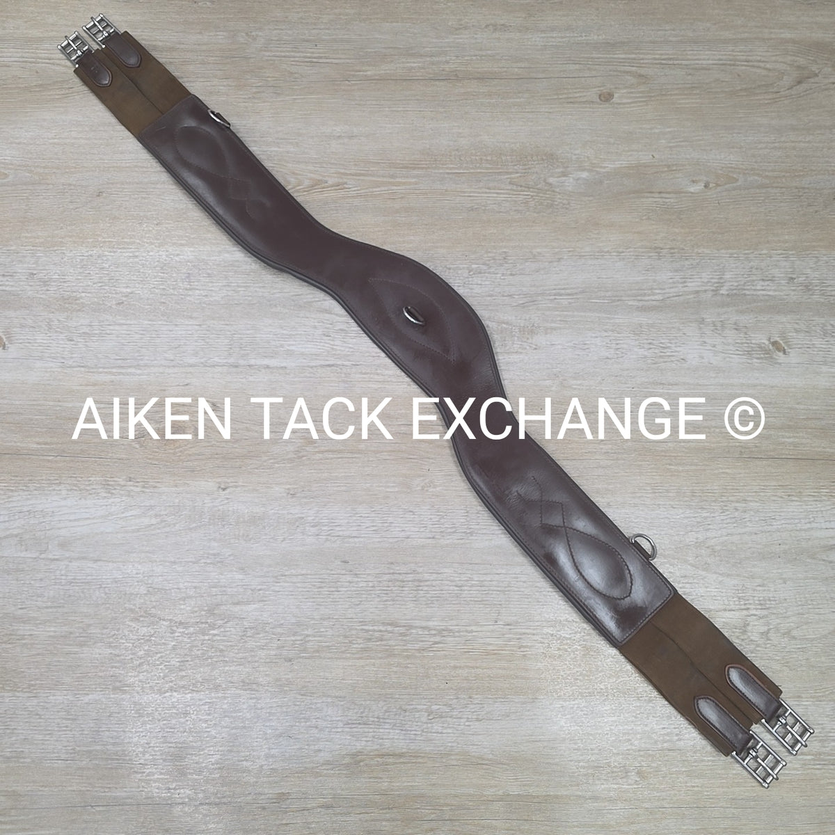 Total Saddle Fit Shoulder Relief Girth, Brown, 52"