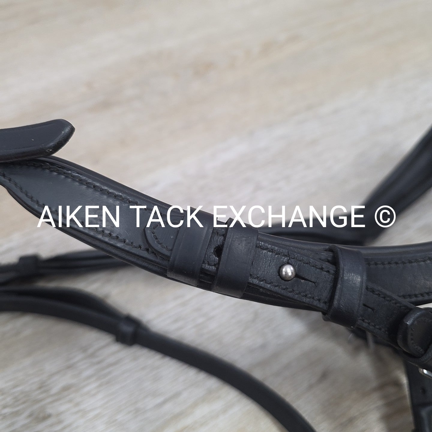 Schockemohle Ergonomic Bridle, No Reins, Black, Size Full