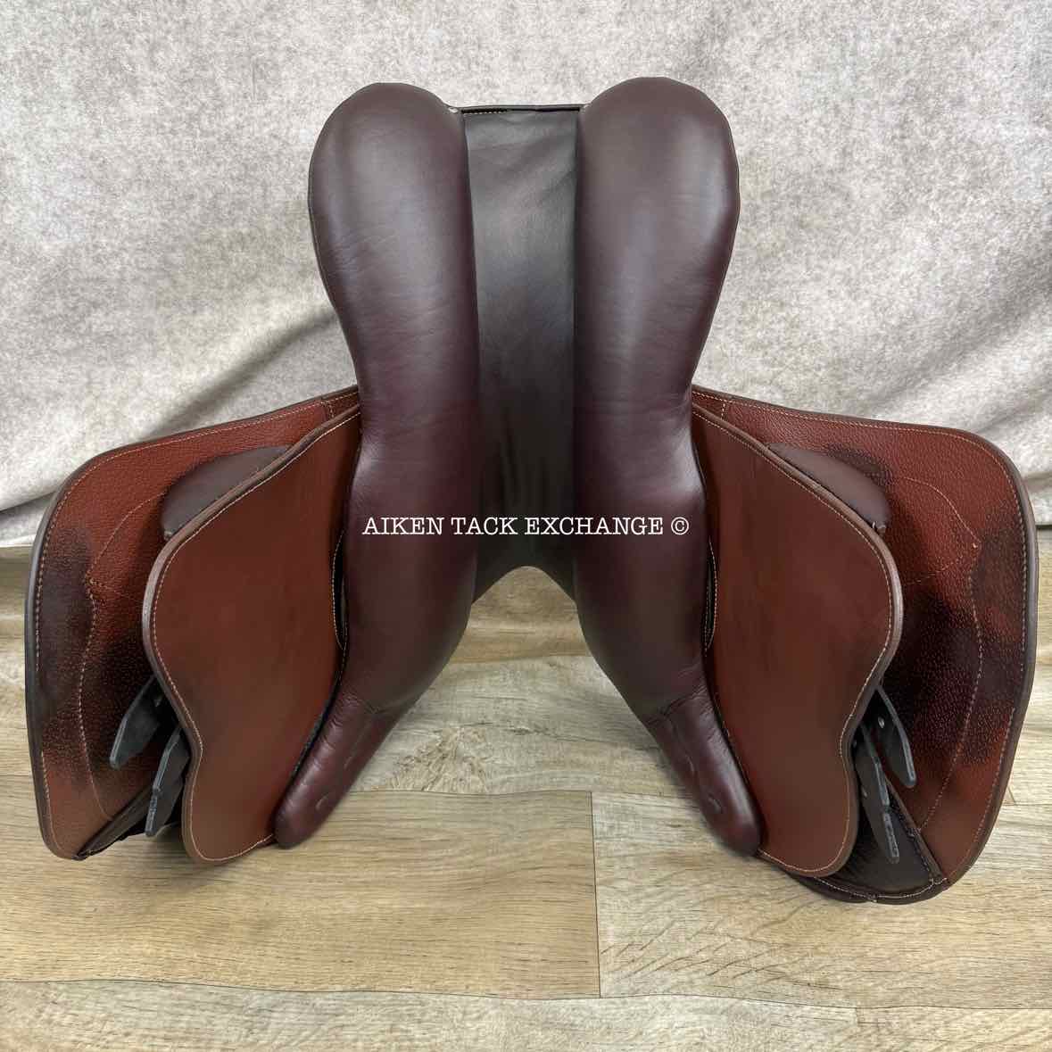 2017 Peter Horobin Stride Free Munich Jump Saddle, 17.5" Seat, Medium Wide Tree, Wool Flocked Panels