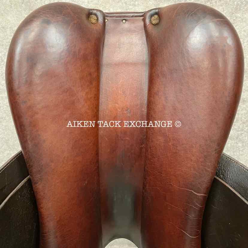 Bruno De Heusch - BDH Close Contact Jump Saddle, 17" Seat, Medium Tree, Foam Panels