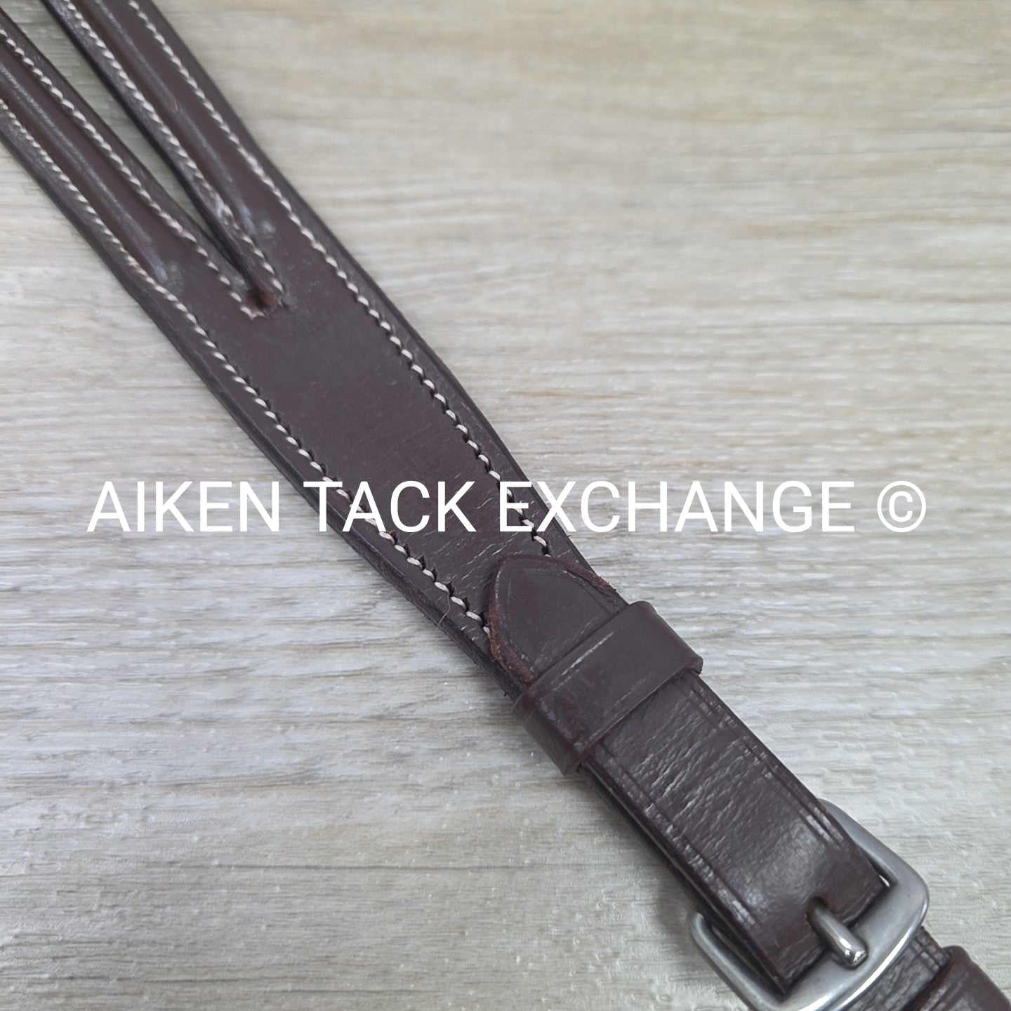 Plain Round Raised Running Martingale Attachment, Brown