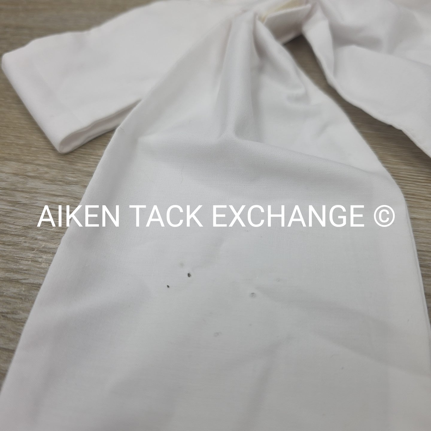 Pre-Tied Stock Tie, White