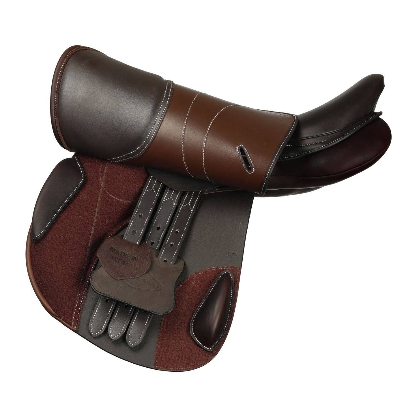 Henri de Rivel Equipe Covered Close Contact IGP Saddle: Havana / 16.5