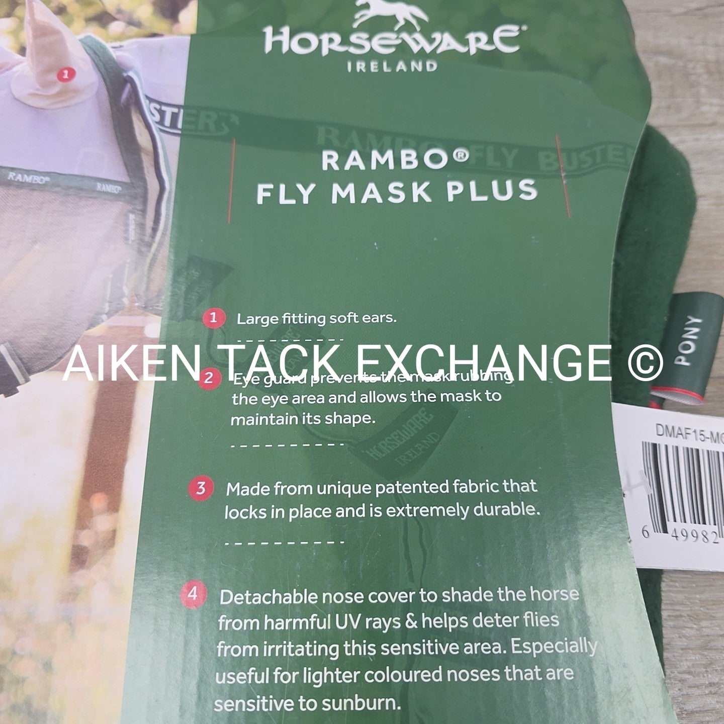 Horseware Rambo Fly Mask Plus, Size Pony