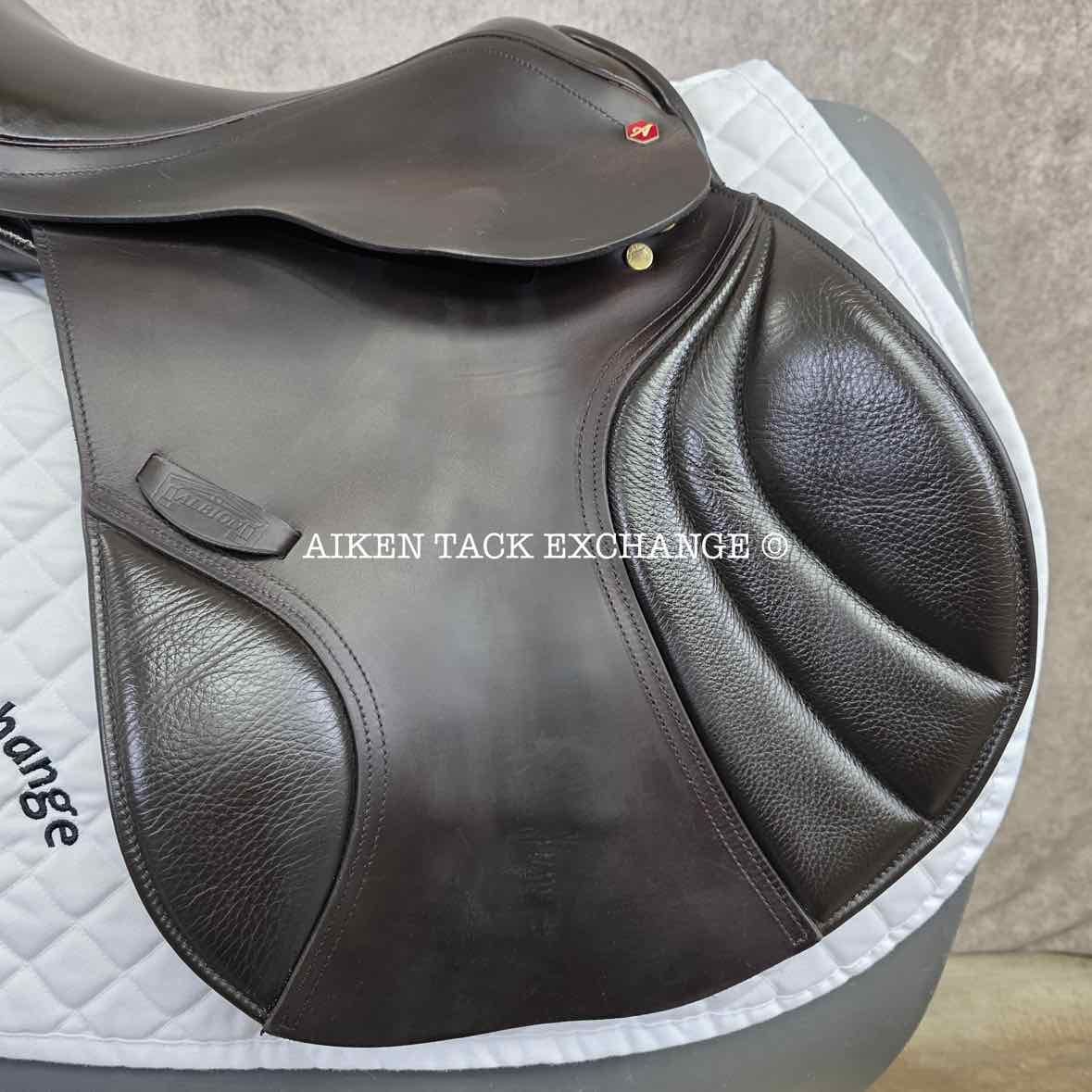 **On Trial** Albion Legend K2 Jump Saddle, 17.5" Seat, Wide Tree, Wool Flocked Panels