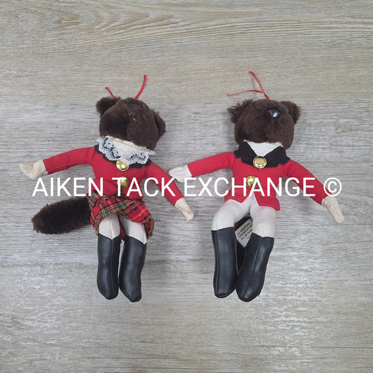 Vintage Hanford's Mr. & Mrs. Fox, Small