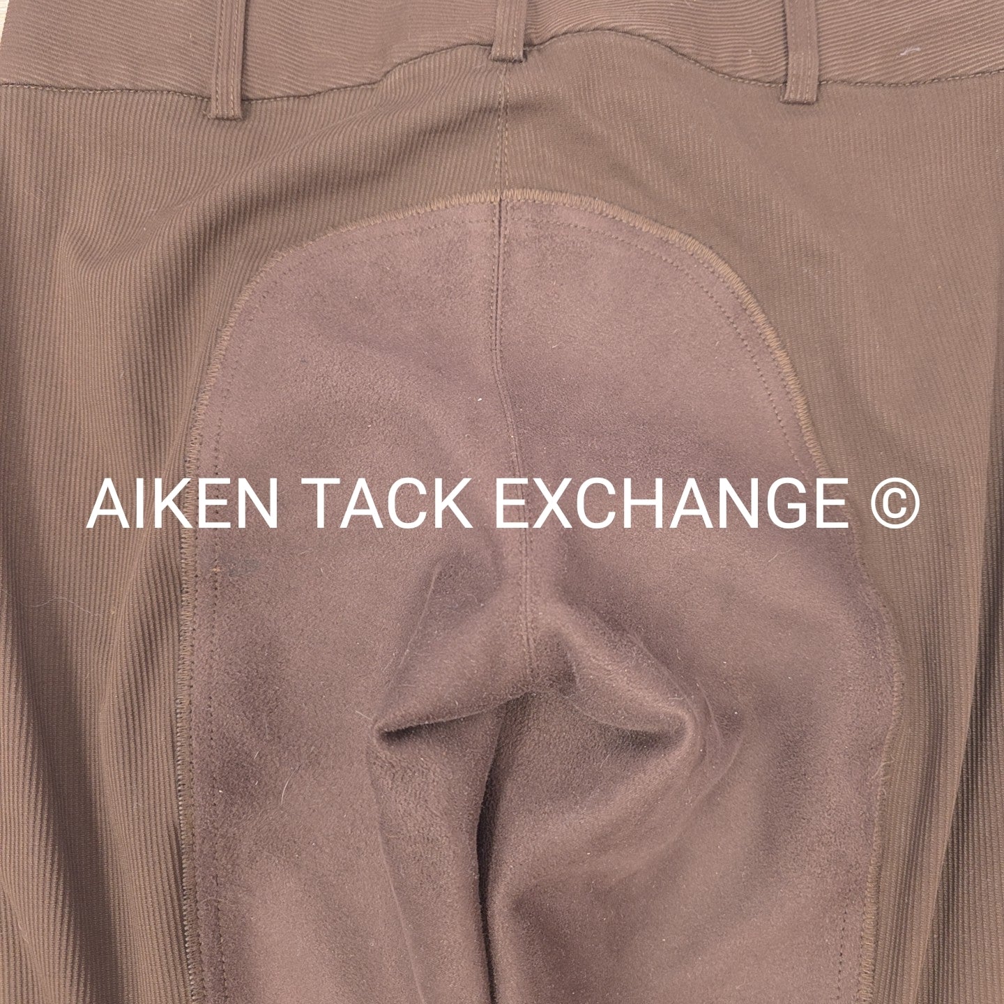 Goode Rider Ribbed Full Seat Breeches, Size 26