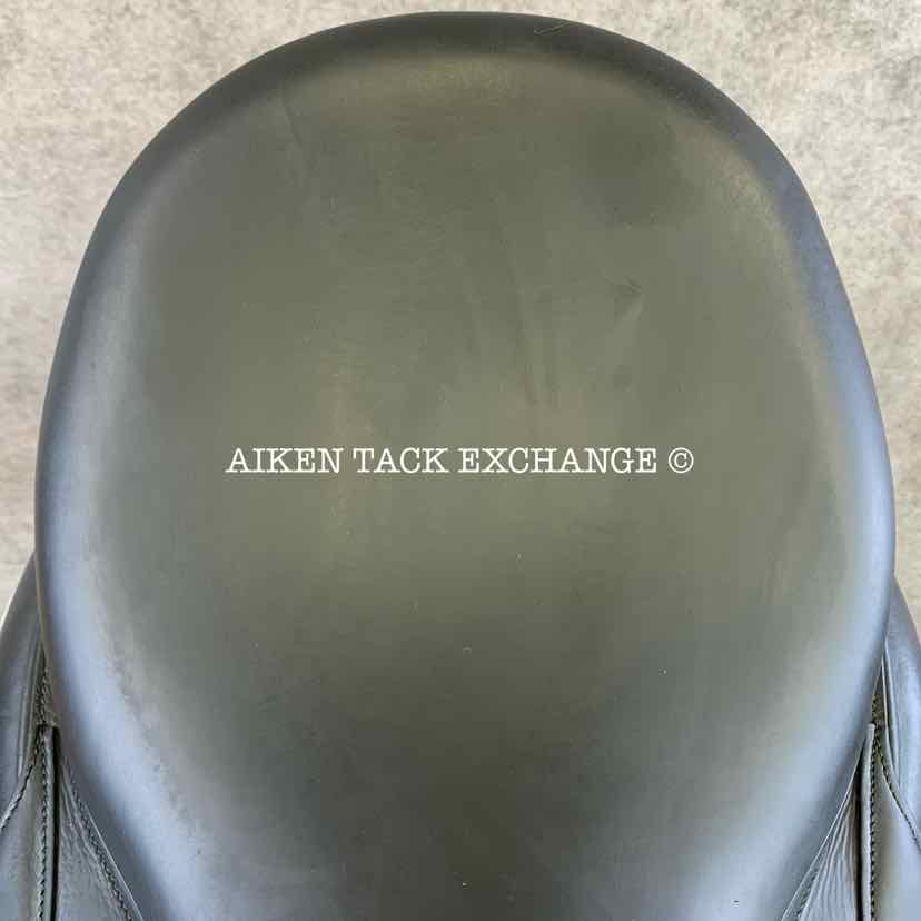2016 Devoucoux Makila Lab Monoflap Dressage Saddle, 18" Seat, 3A Flap, Medium Wide Tree, Foam D3D Panels, Buffalo Leather