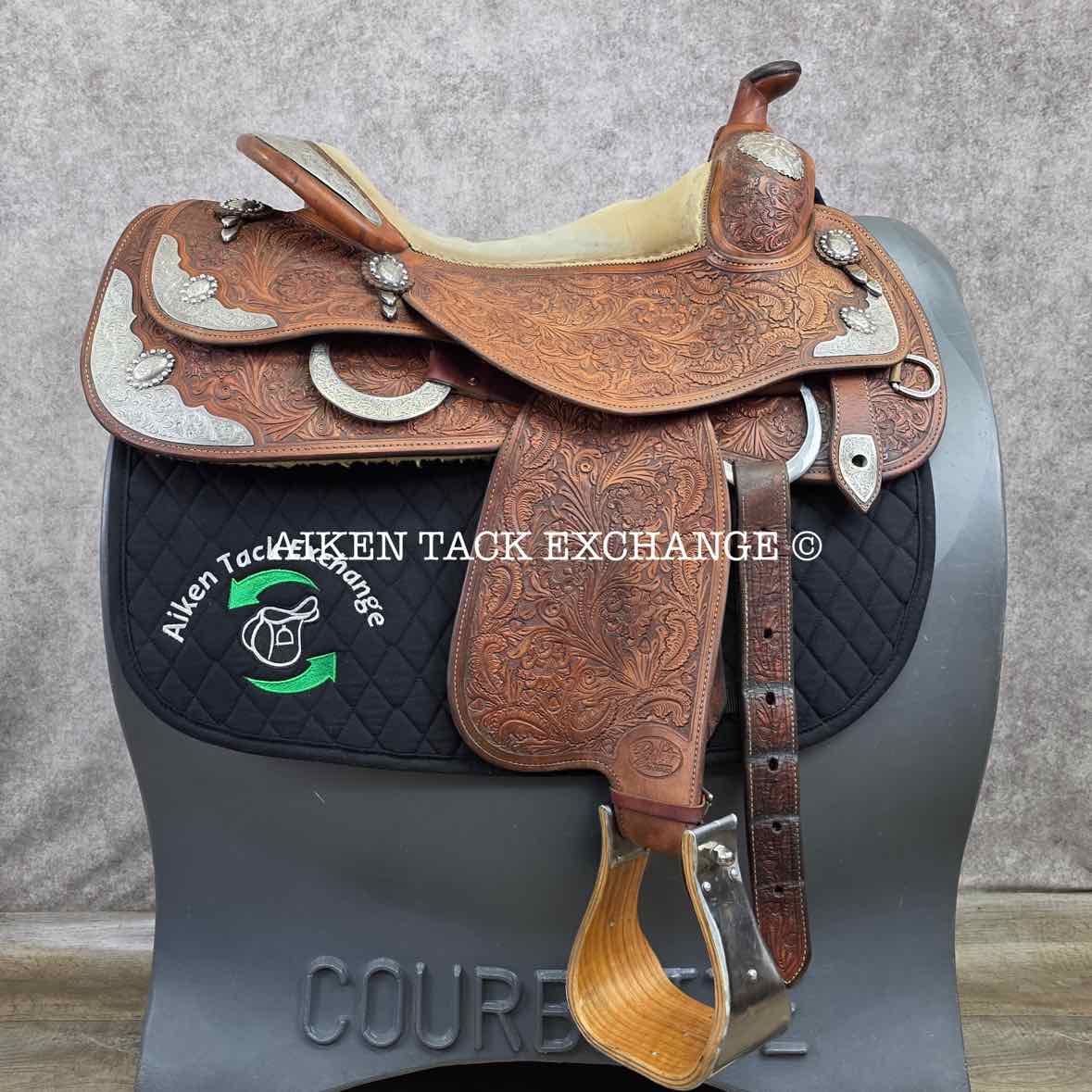 2001 Bob's Western Saddle, 15" Seat, Regular Tree - Semi QH Bars