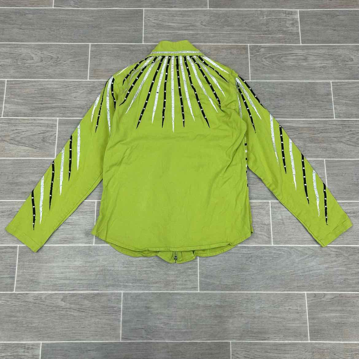 Rod's Long Sleeve Western Show Shirt, Size Medium