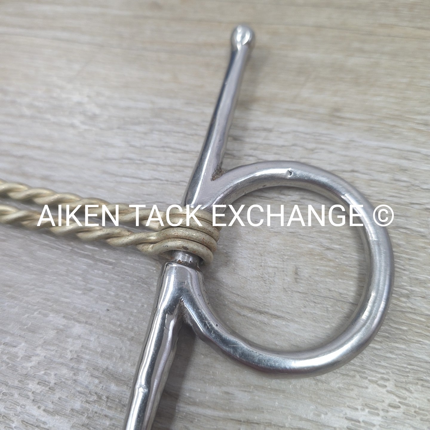 Full Cheek Double Twisted Wire Bit 5"