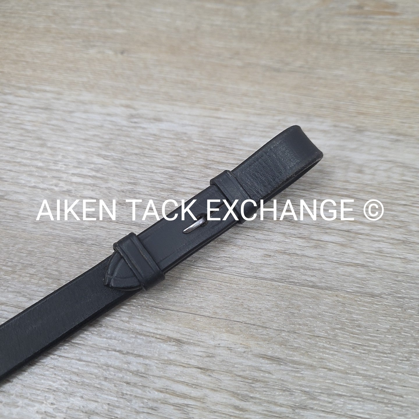 Wrapped Dressage Reins, Black, Size Cob