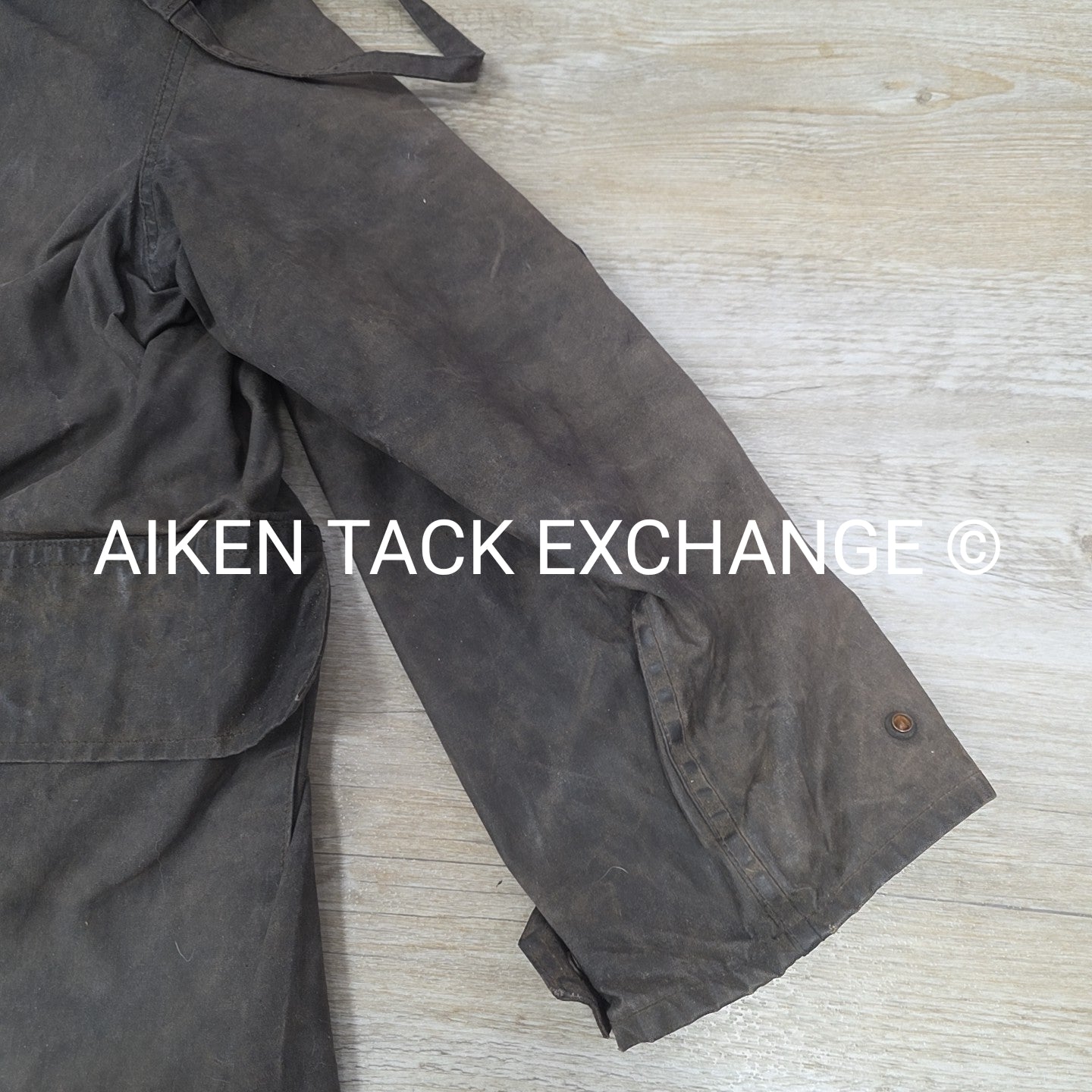 Koolah Waxed Trenchcoat, Size XLarge