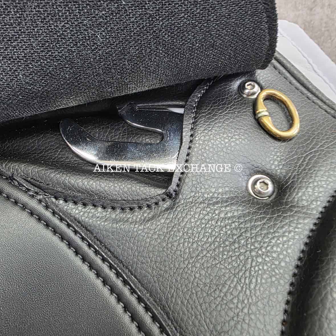 **SOLD** HDR - Henri de Rivel Vegan-X IGP All Purpose Saddle, 15.75" Seat, Adjustable Tree - Changeable Gullet, Wool Flocked Panels