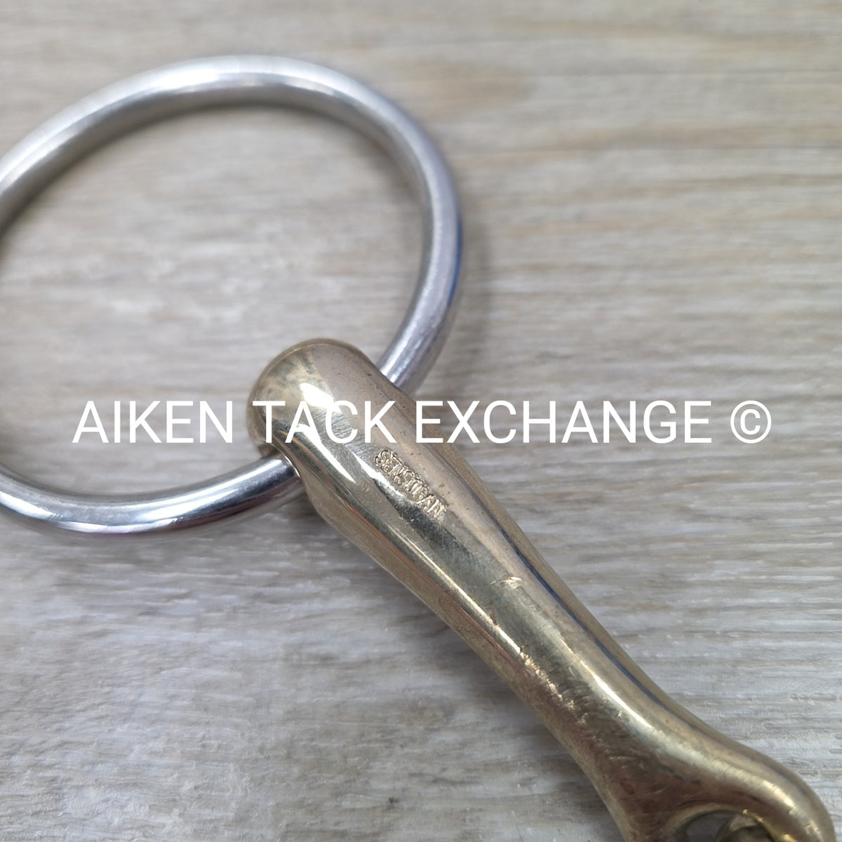 Herm Sprenger KK Ultra Sensogan Double Joint Loose Ring Bit 6"