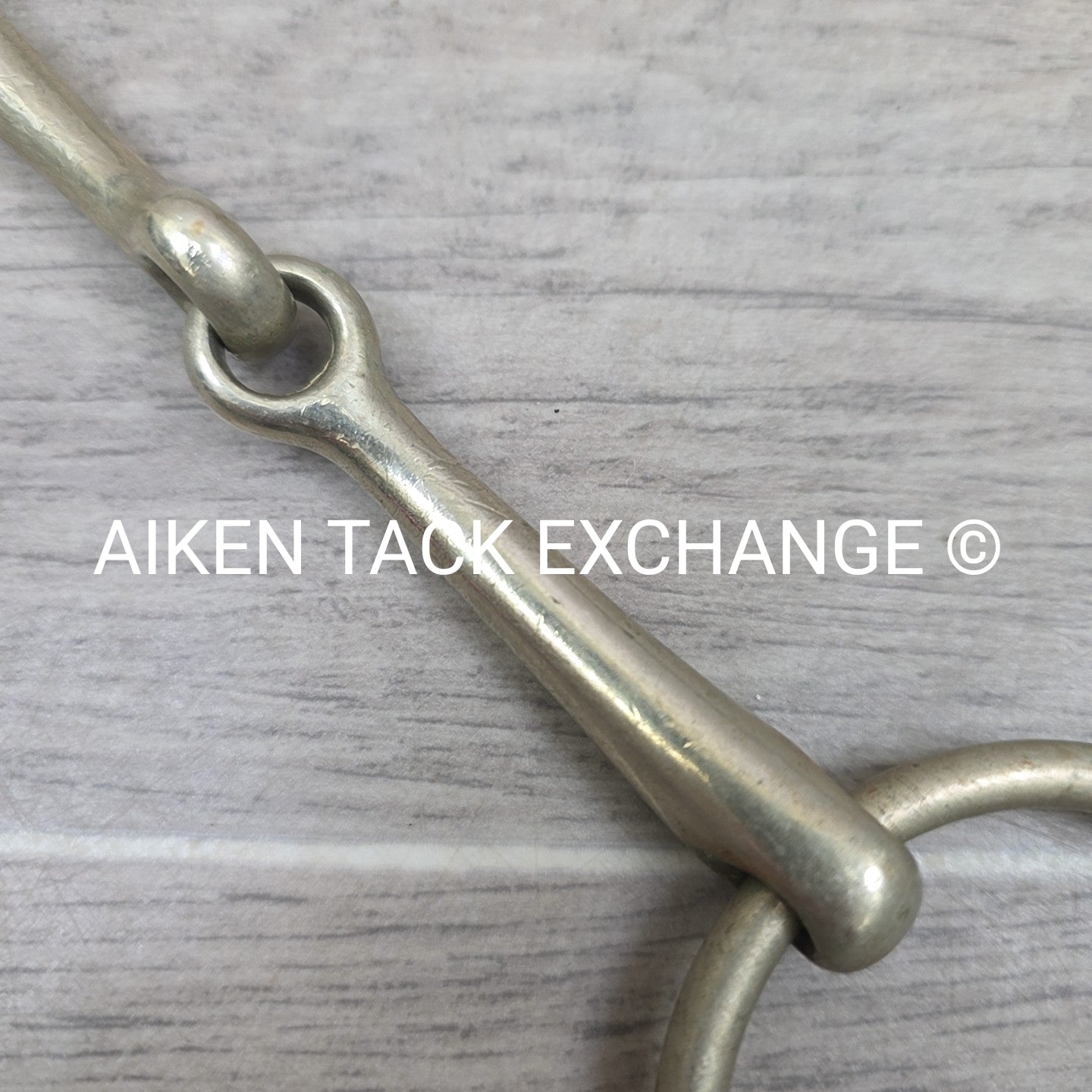 Herm Sprenger Single Joint Loose Ring Bradoon Bit 5.5"