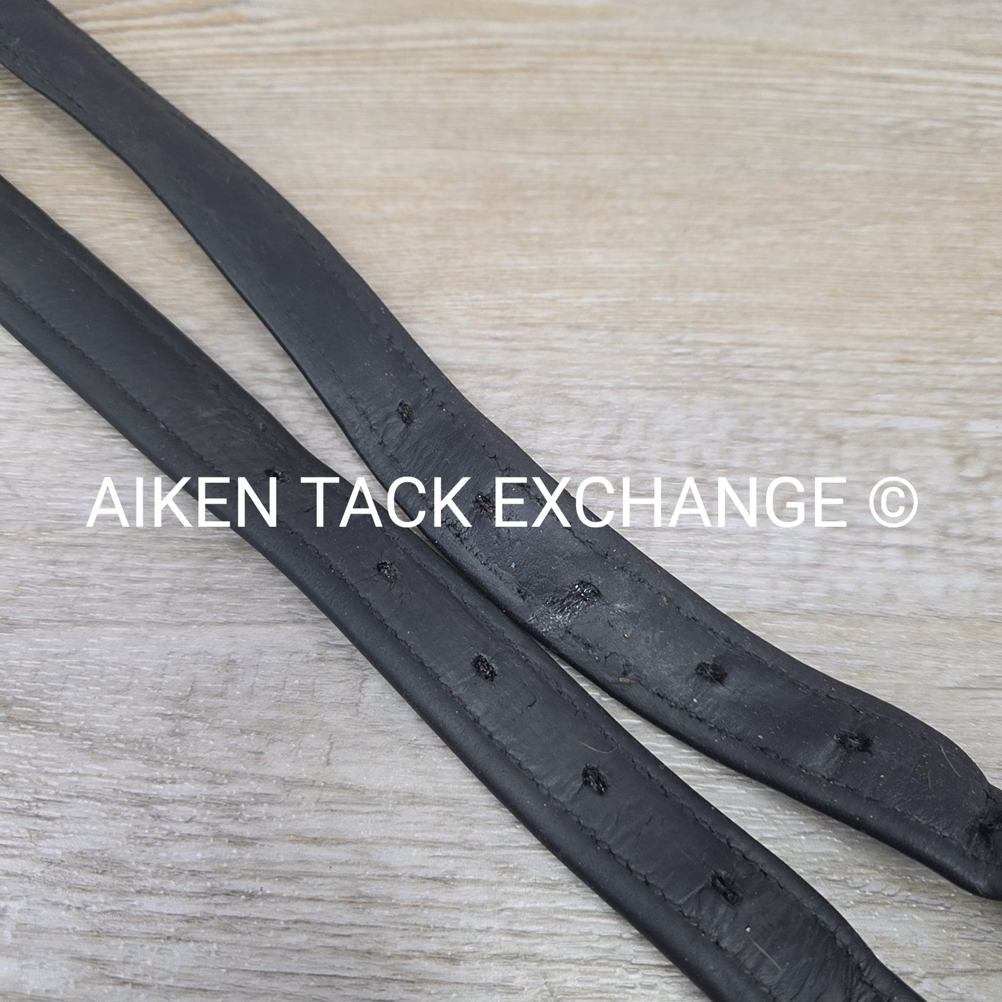 KL Select Black Oak Stirrup Leathers, Black, 60"