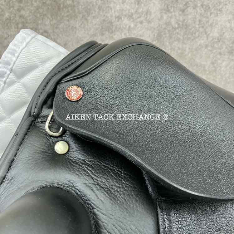 Saddle Guy by Mike Scott Monoflap Dressage Saddle, 18.5" Seat, Medium Wide Tree, Wool Flocked Panels