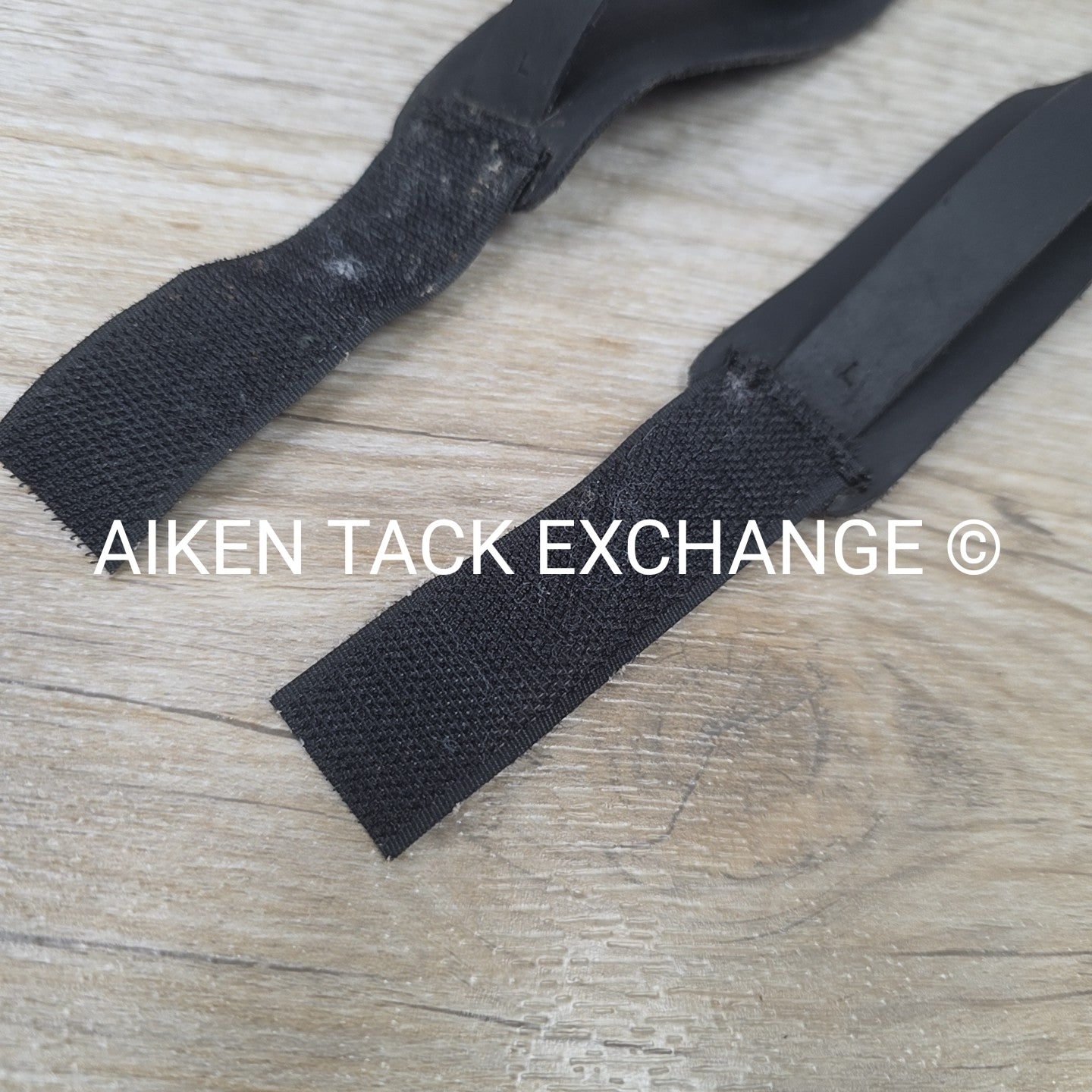 Camelot Quik N EZE Gerter Jodhpur Straps, Black, Size Large