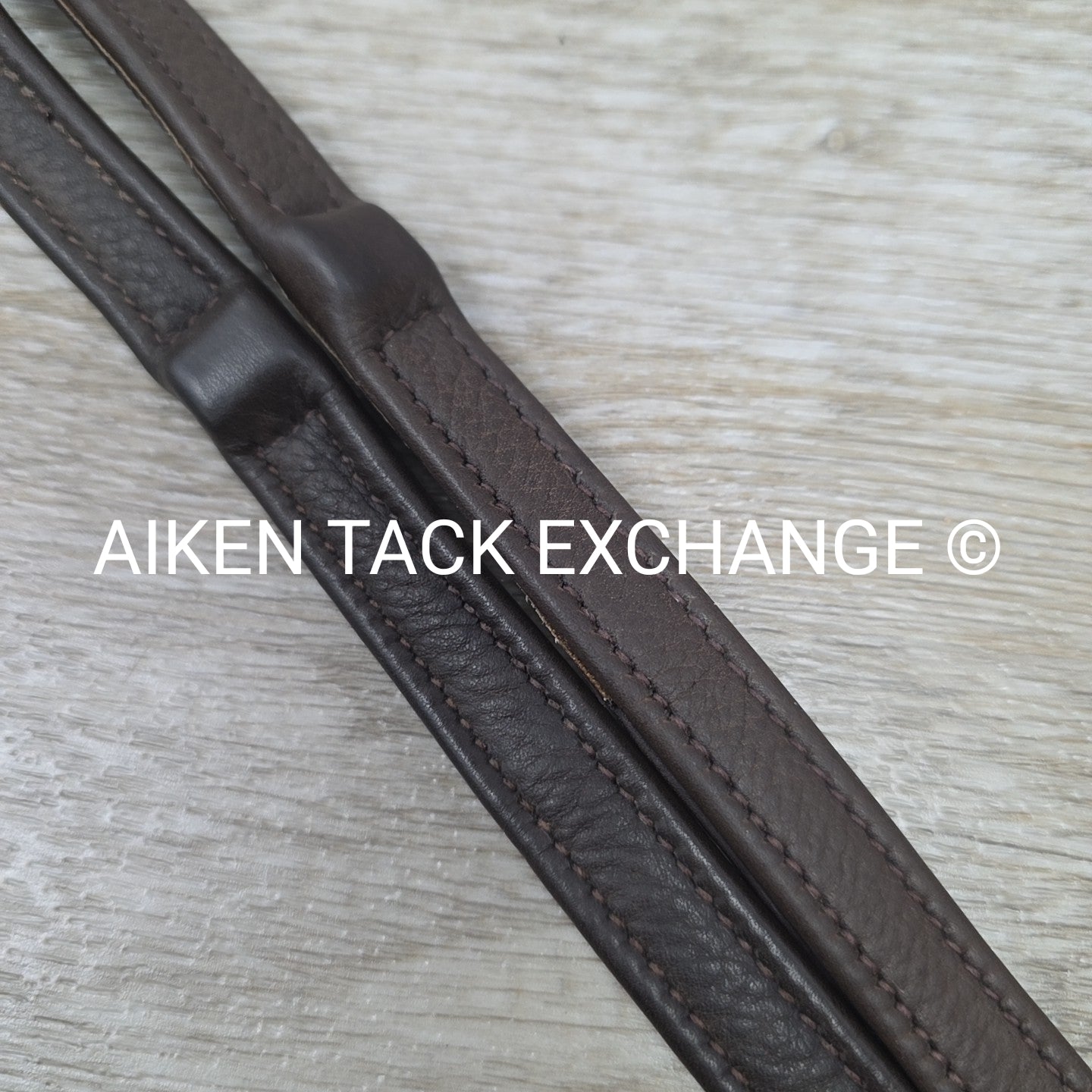 Schockemohle Durasoft Grip Reins, Brown, Size Full