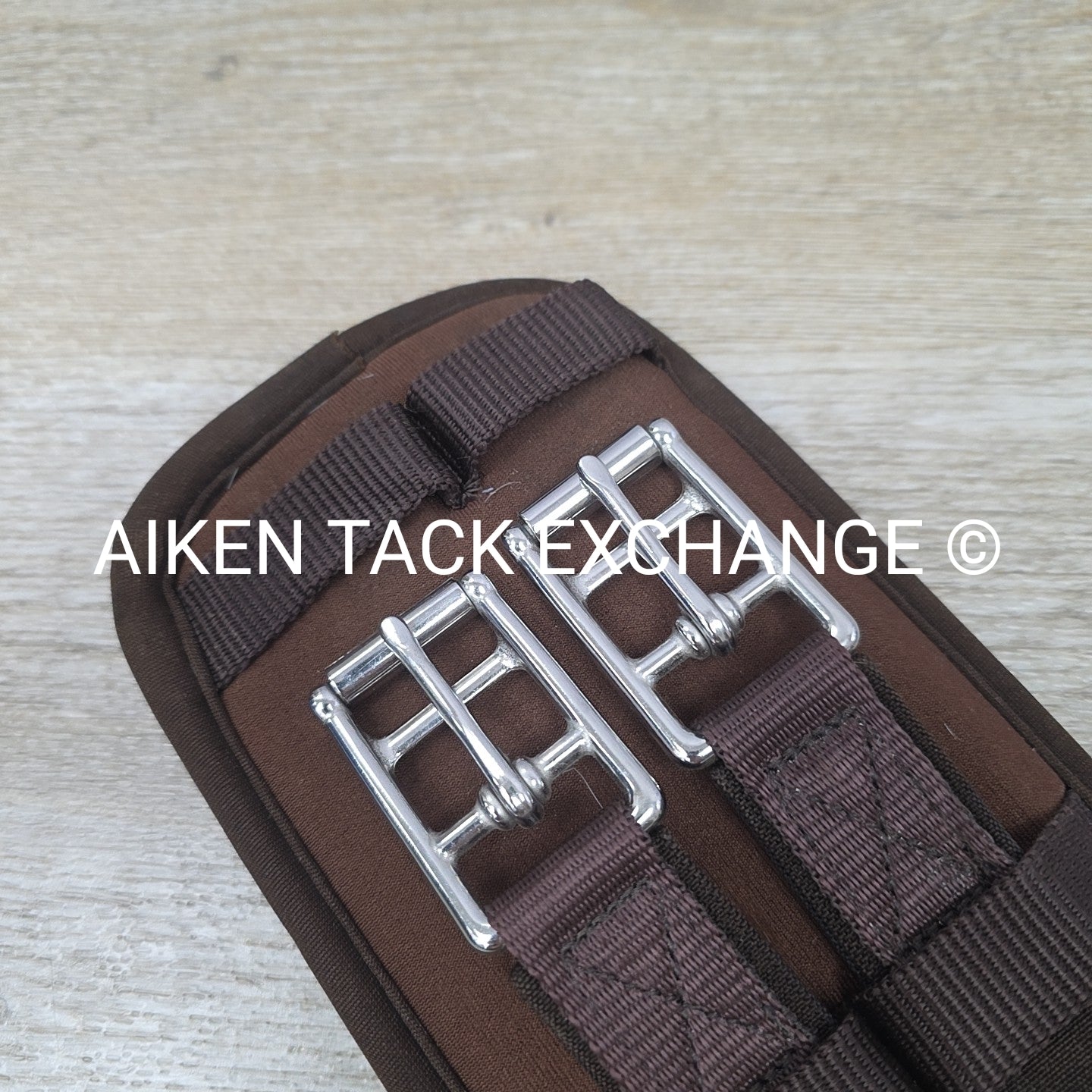 Collegiate Memory Foam Dressage Girth, Brown, 26"