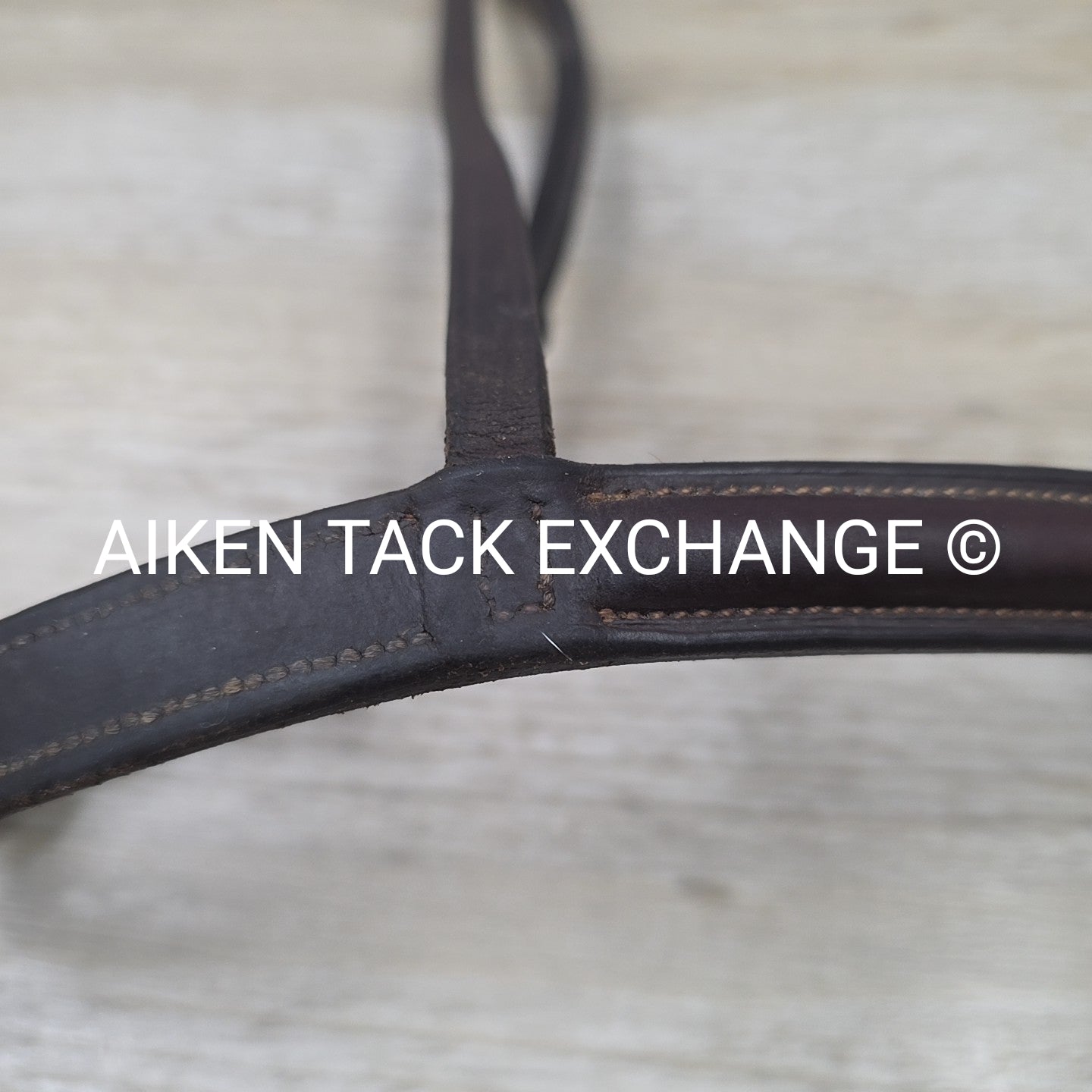 BARGAIN BUNDLE: 2 Edgewood Fancy Stitched Nosebands, Brown, Size Full