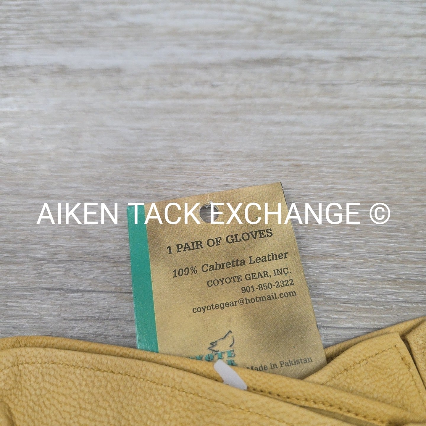 Coyote Gear Leather Gloves, Size Large