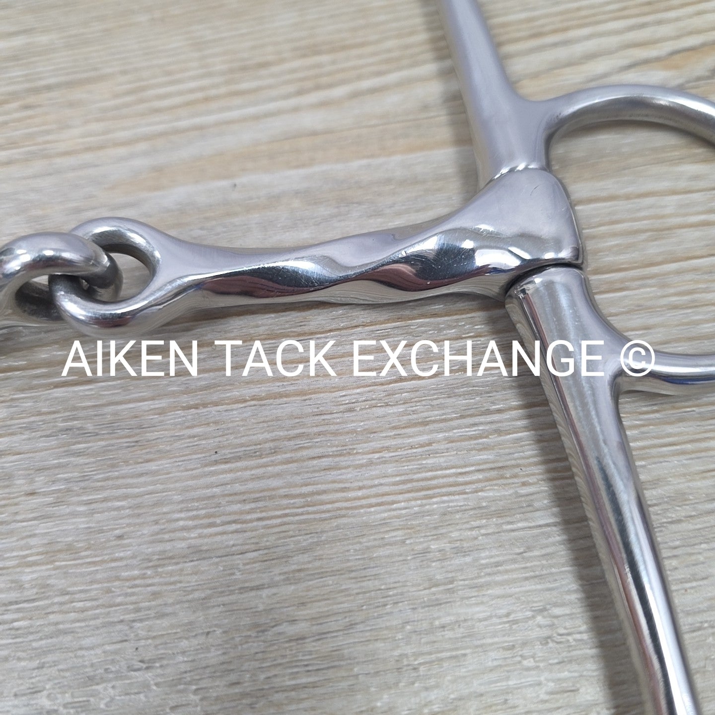 Coronet Single Joint Slow Twist Full Cheek Bit with Keepers, 5"