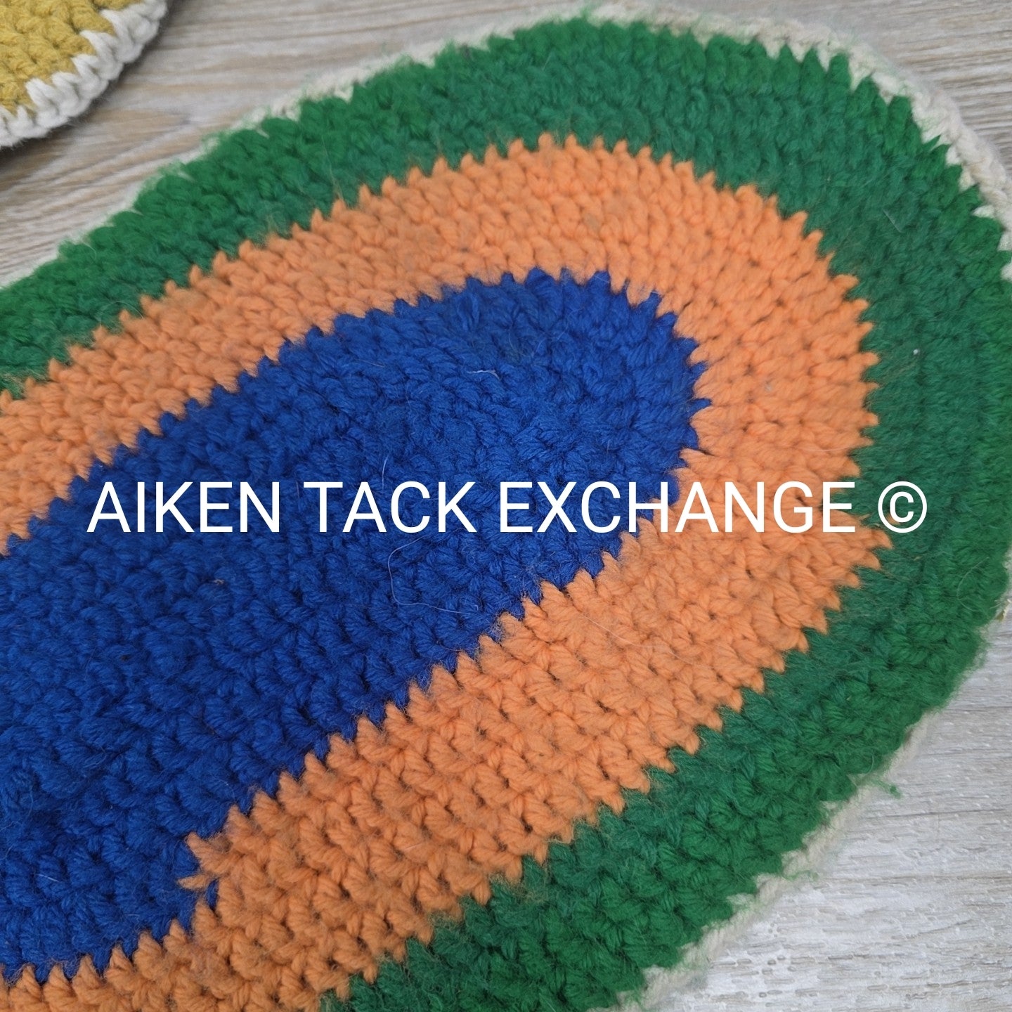 BARGAIN BUNDLE: 2 Crocheted Pommel Pads