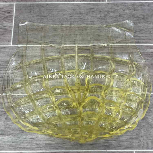 Roma Gel Rear Riser Pad, One Size, Clear (some discoloration), Brand New