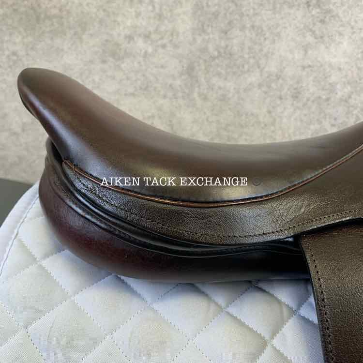 CJD Trophy Competitor XK Close Contact Jump Saddle, 17" Seat, Medium Tree, Foam Panels