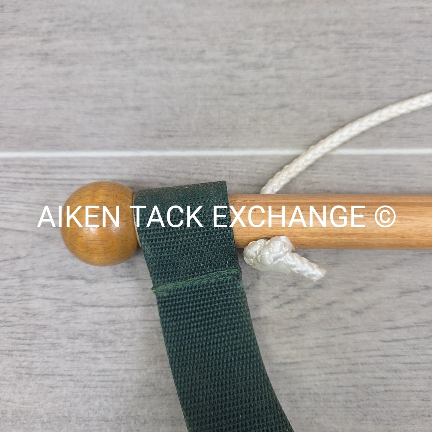 Hanging Wood Blanket Rack